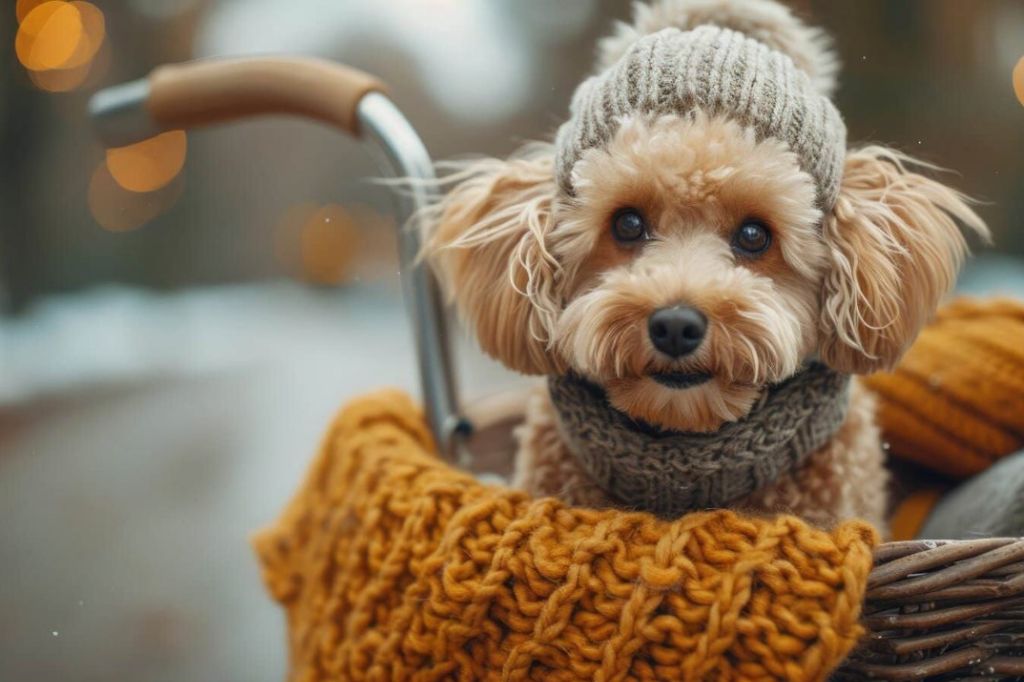 Winter Biking with Your Dog: How to Keep Them Warm in a Bike Basket